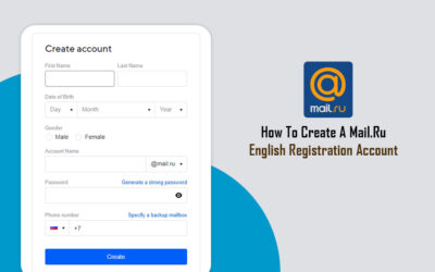 How To Create A Mail.Ru English Registration Account?