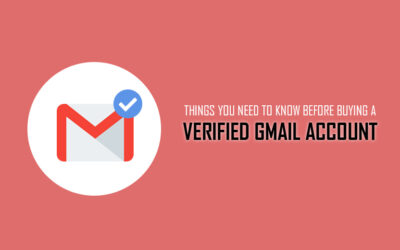 Things You Need to Know Before Buying a Verified Gmail Account